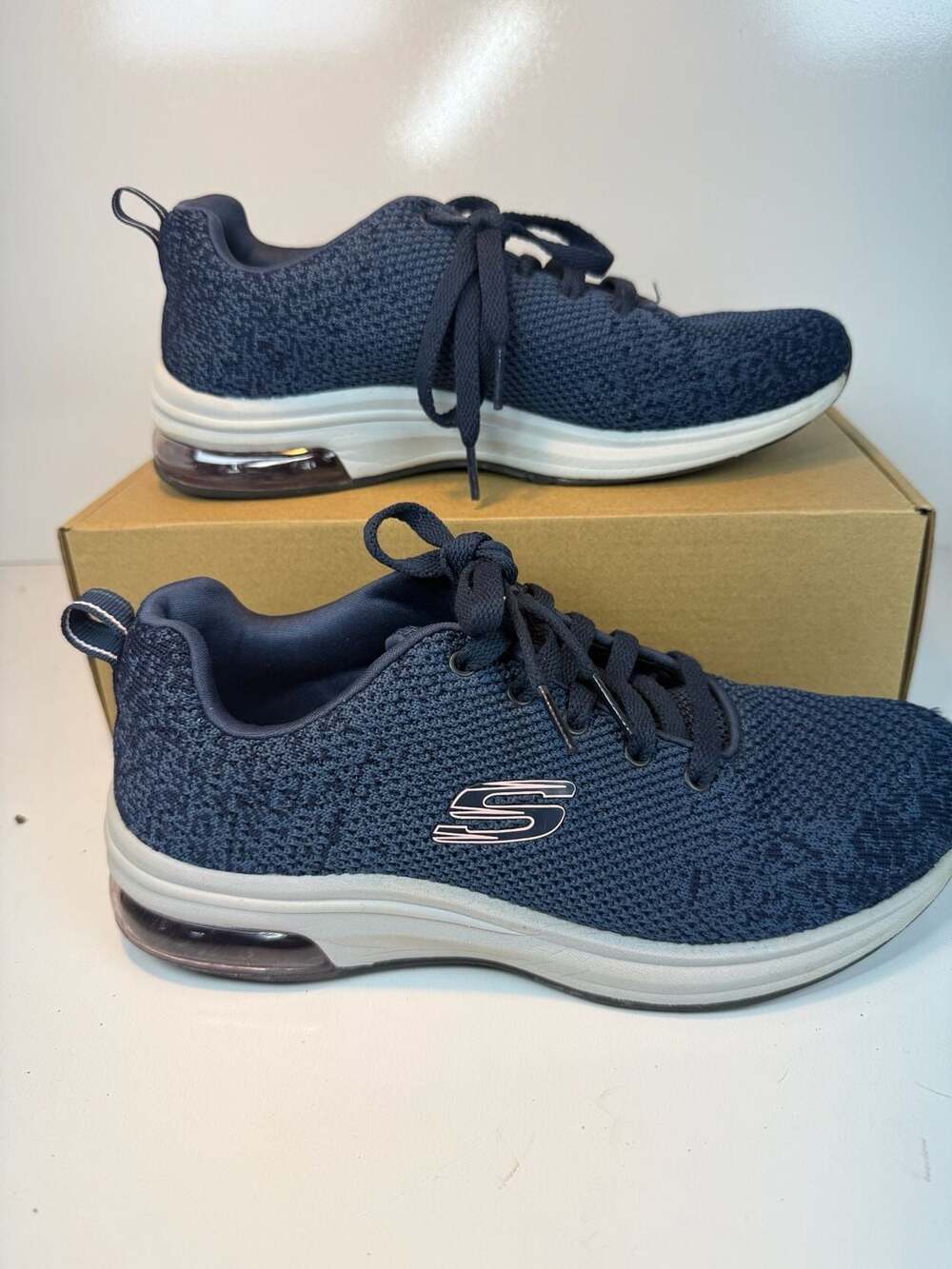 Skechers Skech-Air Sneaker Navy Blue Memory Foam
